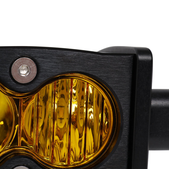 Baja Designs Barra de luz LED recta S8 de 20" - lente ámbar