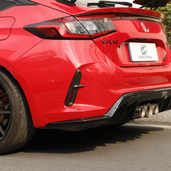 Create Carbon Dry Carbon FL5 Type R Rear Reflector Cover