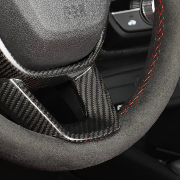 Create Carbon Dry Carbon FL5 Type R Steering Wheel Trim