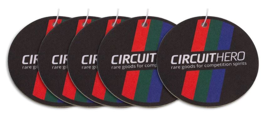 Circuit Hero Flag logo Round Air Freshener