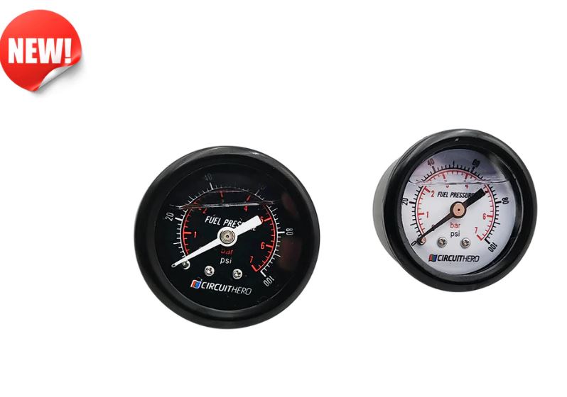 Circuit Hero Fuel Pressure gauge 1.5"