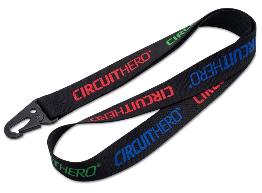 Cordón con logotipo de Circuit Hero