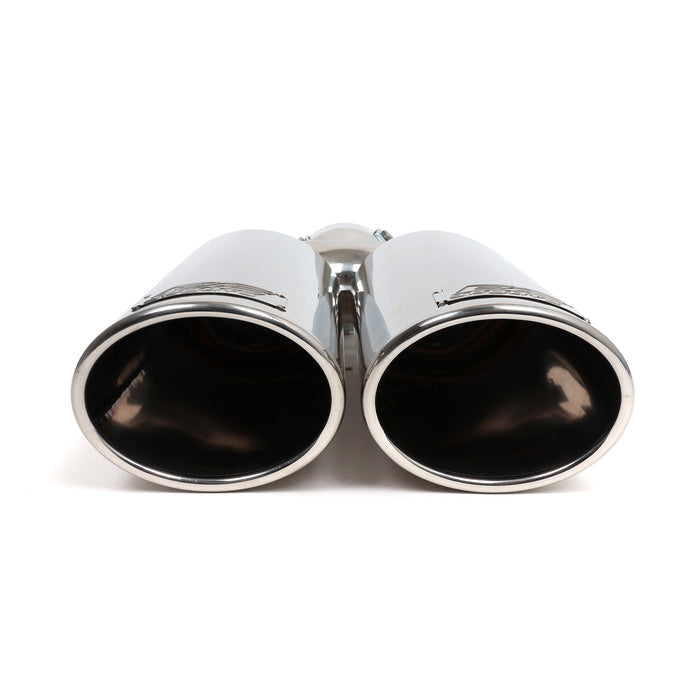 DC Sport Polished Stainless Universal Bolt On Exhaust Tip 2.375" 5 Inlet 3.75" Outlet