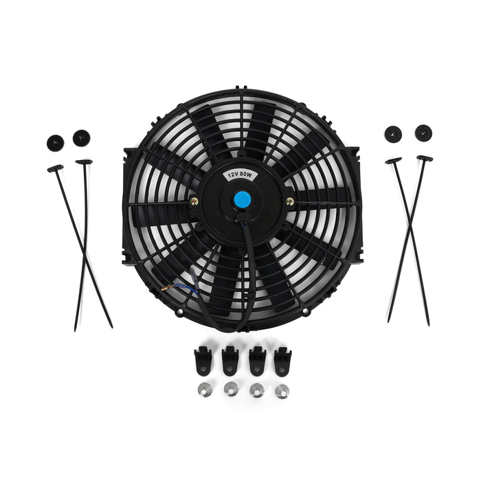 Ventilador delgado universal Hybrid Racing de 12"