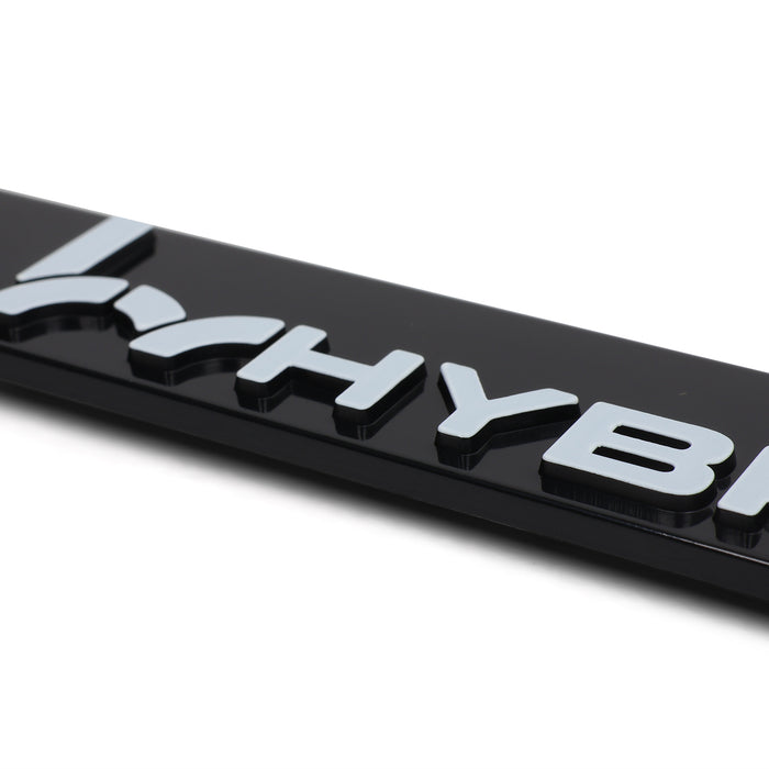 Hybrid Racing License Plate Frame