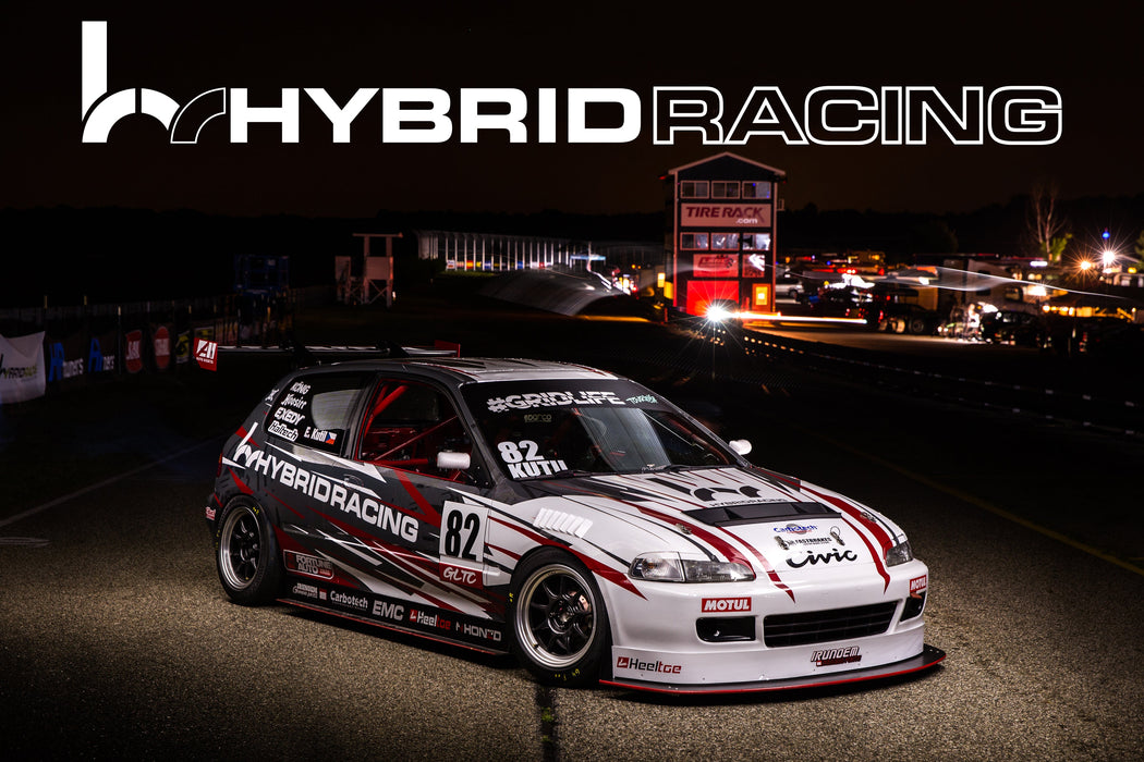 Hybrid Racing x Eric Kutil Racing #82 GLTC Racecar Poster