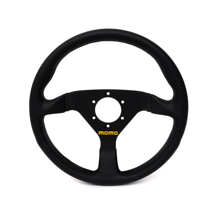Momo MOD78 Leather Steering Wheel 320 mm - Black/Black Spokes