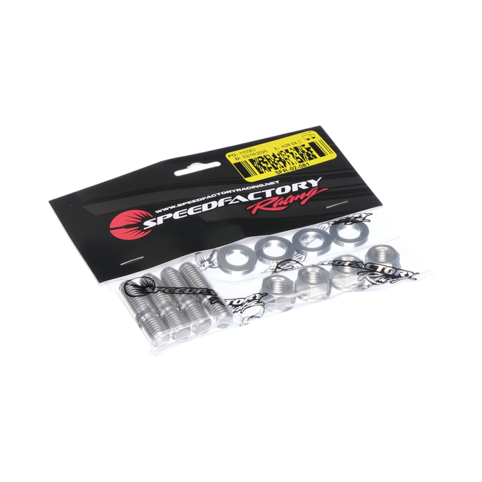 Kit de pernos de colector turbo de titanio SpeedFactory - M10x1.5 4 piezas