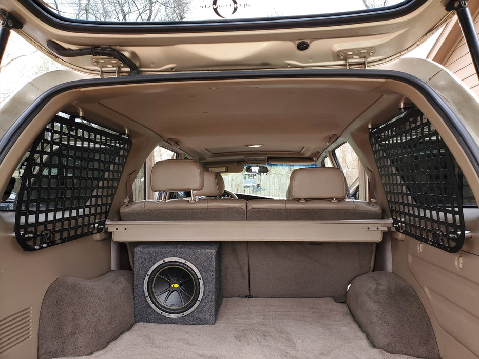 Paneles de almacenamiento Molle interiores para Toyota 4Runner de tercera generación de Rago Fabrication