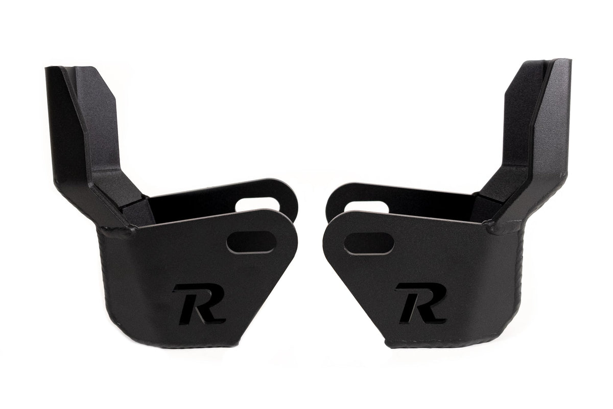Rago Fabrication 4th Gen Toyota 4Runner Lower Shock Guards — Unit 1203
