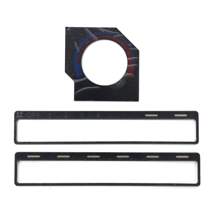 RestoTuner 88-91 CRX Climate Control Replacement Inserts