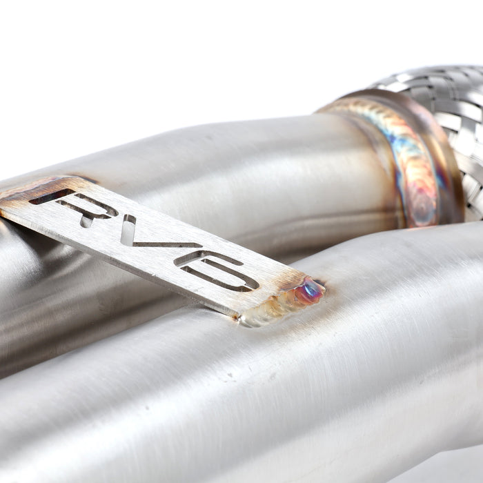 RV6 Performance Long Tube J-Pipe for 08-12 Accord V6