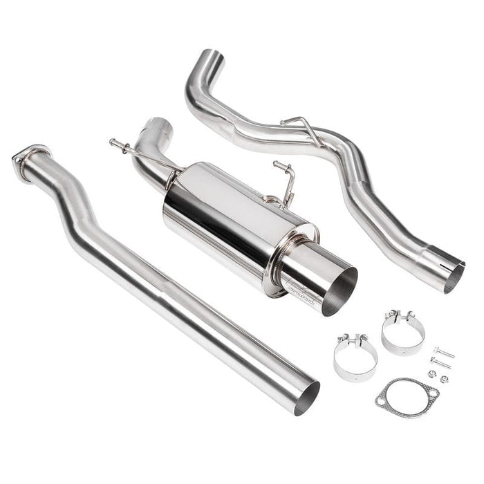 DC Sports Catback Single Canister Exhaust (15-21 Subaru WRX/STI)