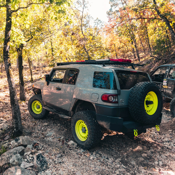 Deslizadores de roca estilo sureño 07-14 FJ Cruiser