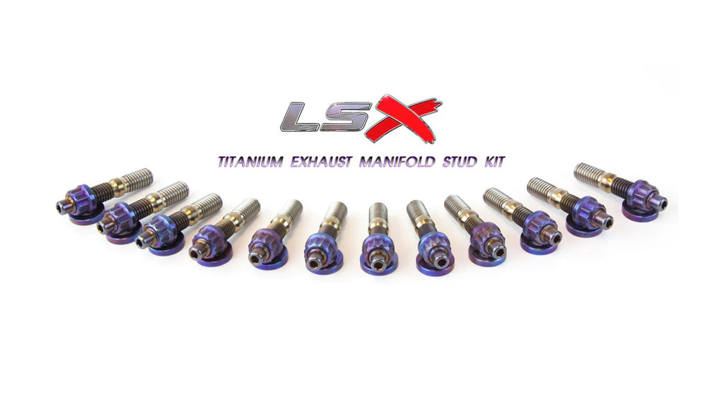 SpeedFactory Titanium Exhaust Manifold Stud Kit - Chevy/GM LSX