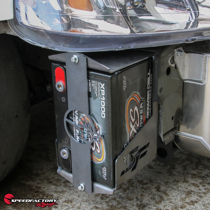 Caja de batería SpeedFactory de 16 V: montaje en bastidor para conductor/pasajero