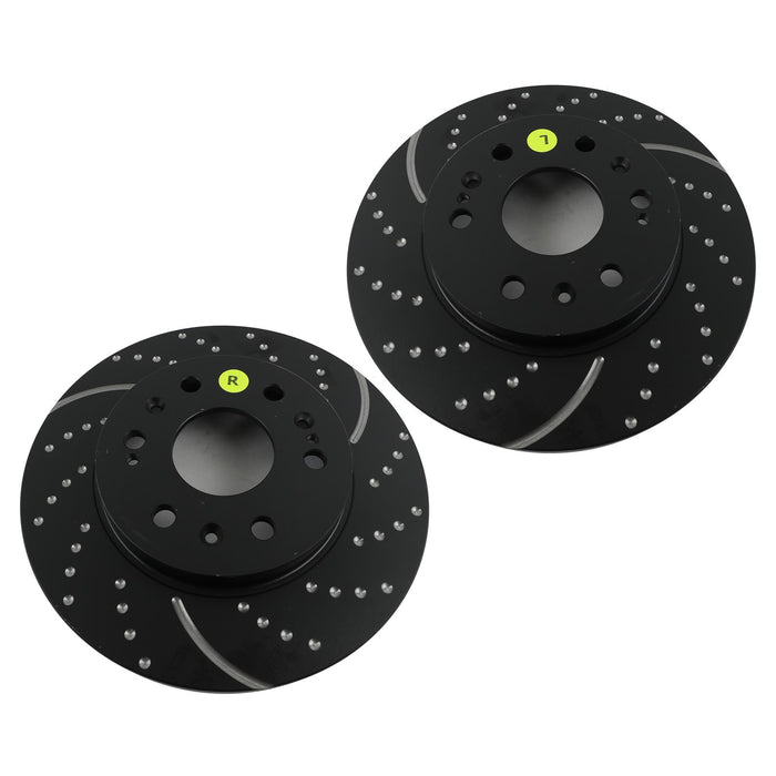 EBC Slotted and Dimpled Brake Rotors for 04-12 Mazda RX-8