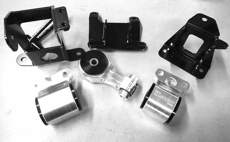 Hasport Performance Kit de montaje de motor de repuesto para Civic 06-11 con motor R18