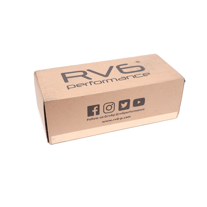 RV6 High Temp Catted Downpipe for Type R/Type S/Accord 2.0T