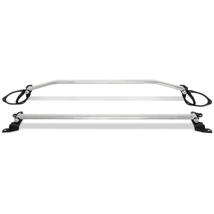 Strut Tower Bars - 2015-2021 Subaru WRX - Front & Rear without Holes